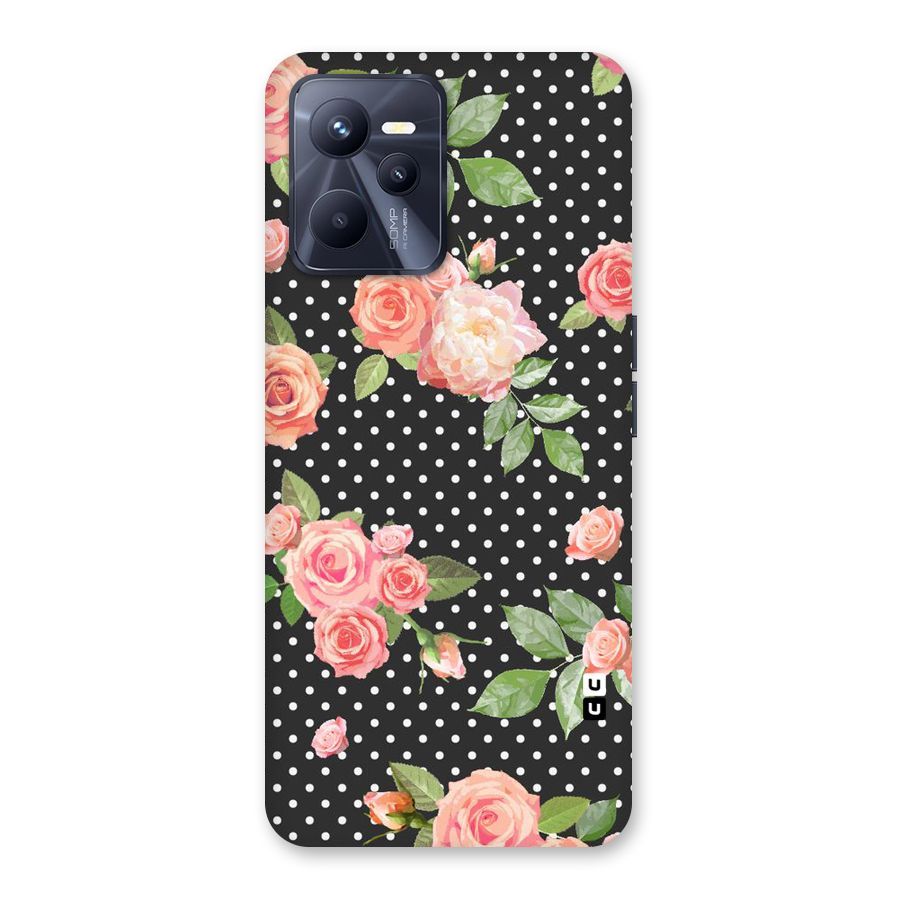 Polka Peach Back Case for Realme C35