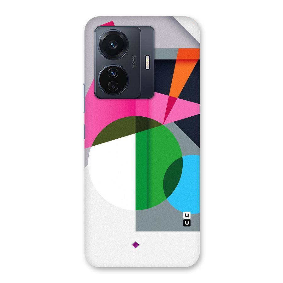 Polygons Cute Pattern Back Case for Vivo T1 Pro