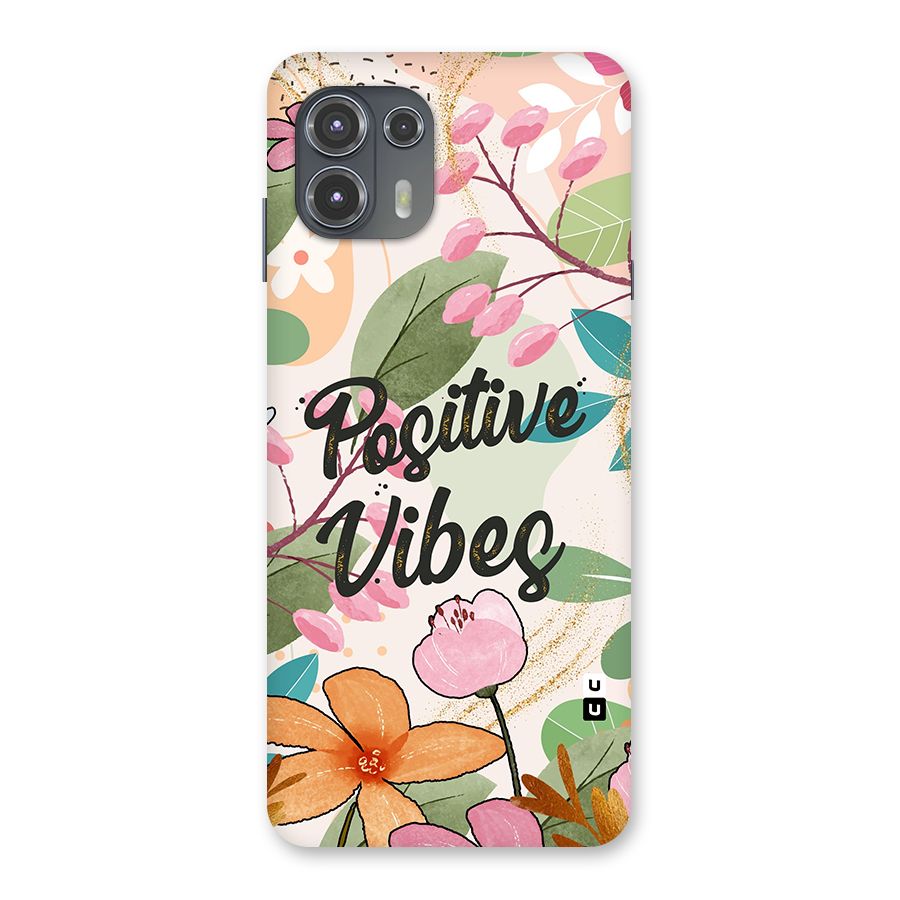 Positive Vibes Back Case for Motorola Edge 20 Fusion
