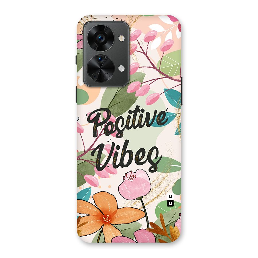 Positive Vibes Back Case for OnePlus Nord 2T