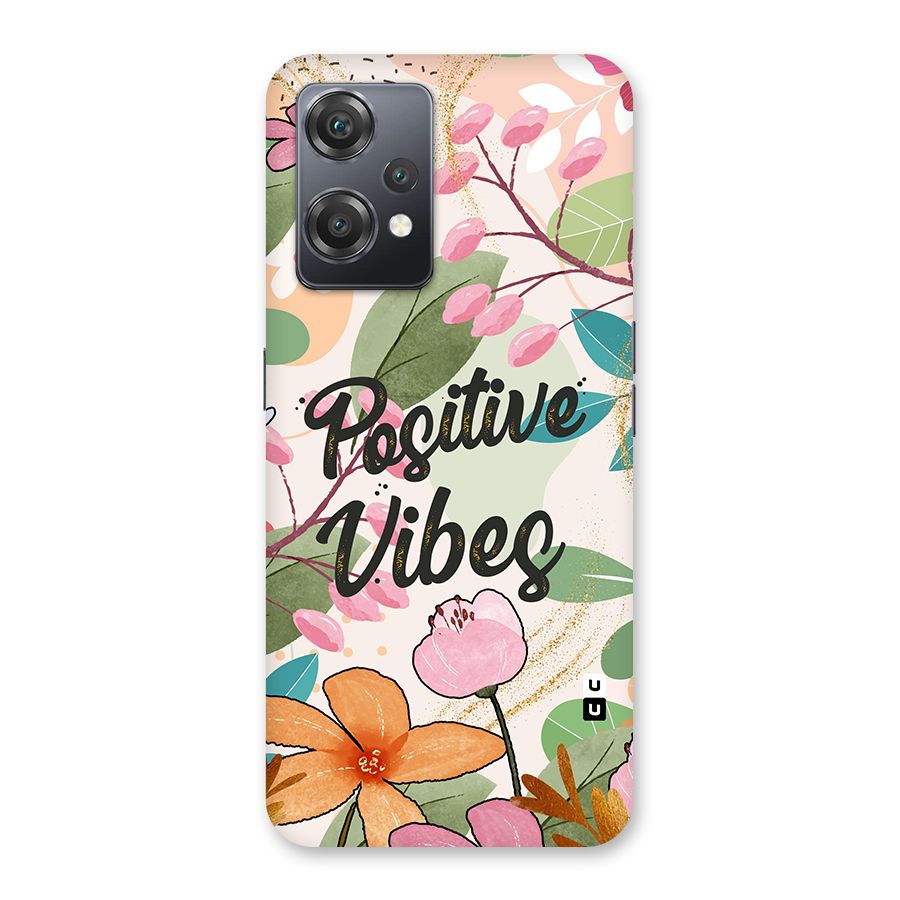 Positive Vibes Back Case for OnePlus Nord CE 2 Lite 5G