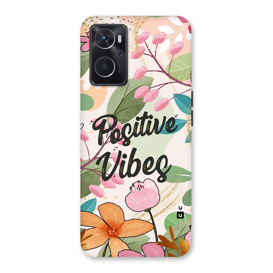Positive Vibes Back Case for Oppo K10 4G