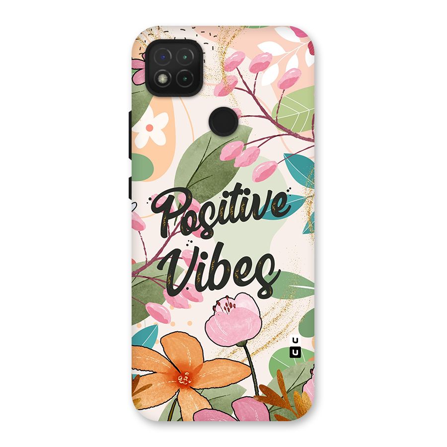 Positive Vibes Back Case for Redmi 9 Activ