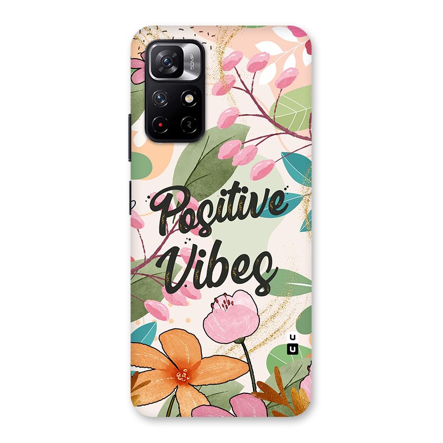 Positive Vibes Back Case for Redmi Note 11T 5G