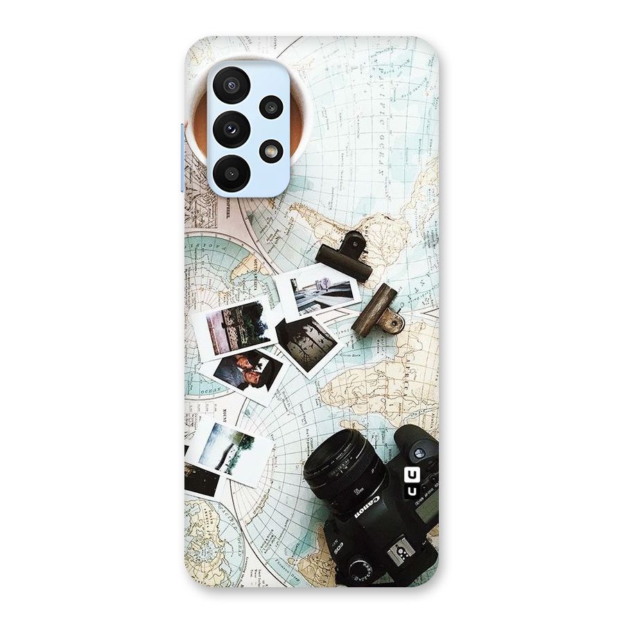 Post Stamps Travel Back Case for Galaxy A23
