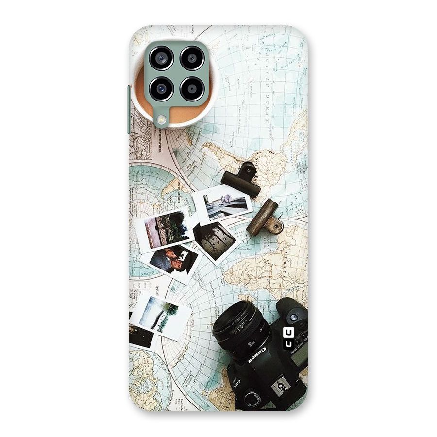 Post Stamps Travel Back Case for Galaxy M33