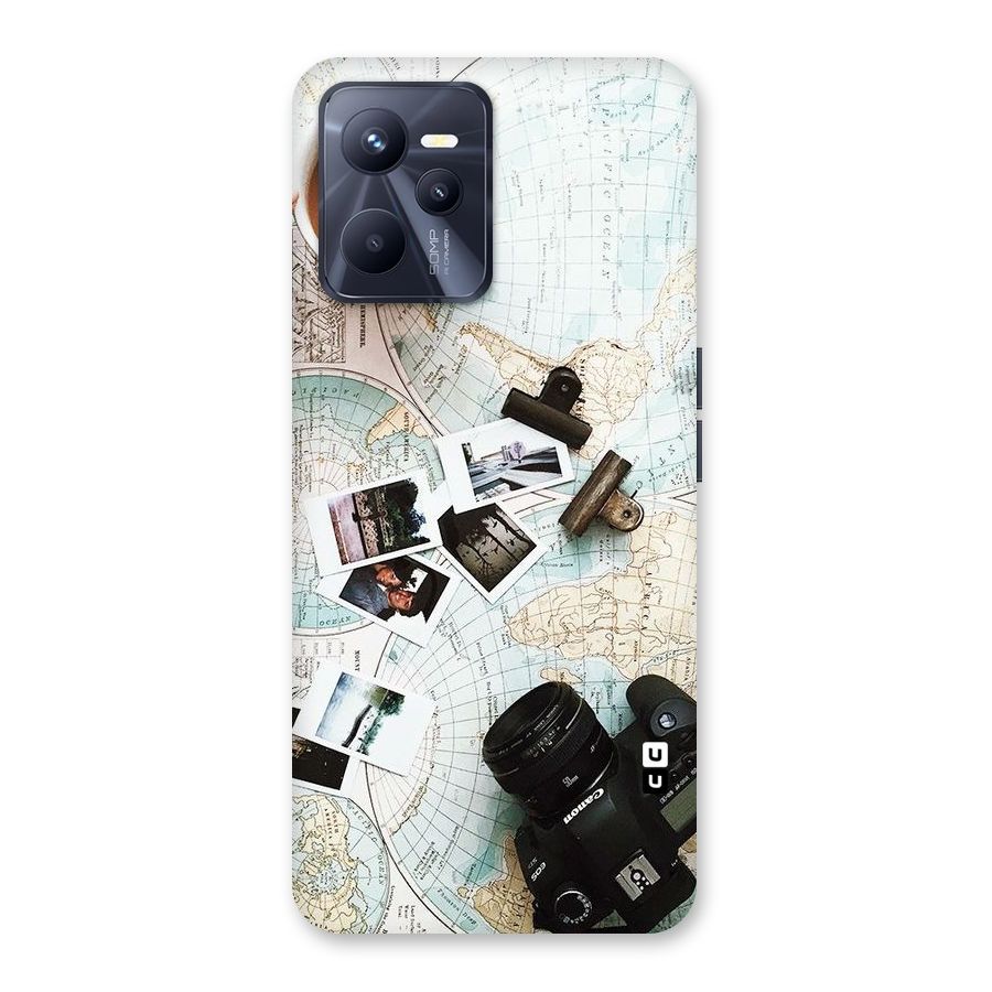 Post Stamps Travel Back Case for Realme C35