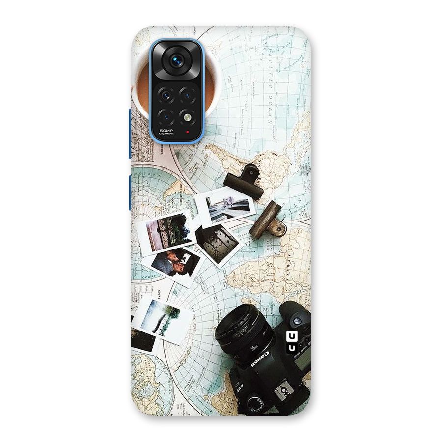 Post Stamps Travel Back Case for Redmi Note 11S
