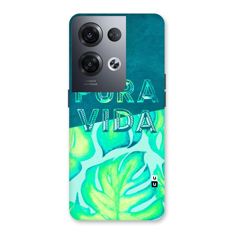 Pre Vida Back Case for Oppo Reno8 Pro 5G
