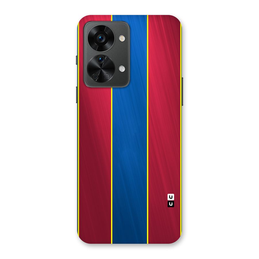 Premium Vertical Stripes Back Case for OnePlus Nord 2T
