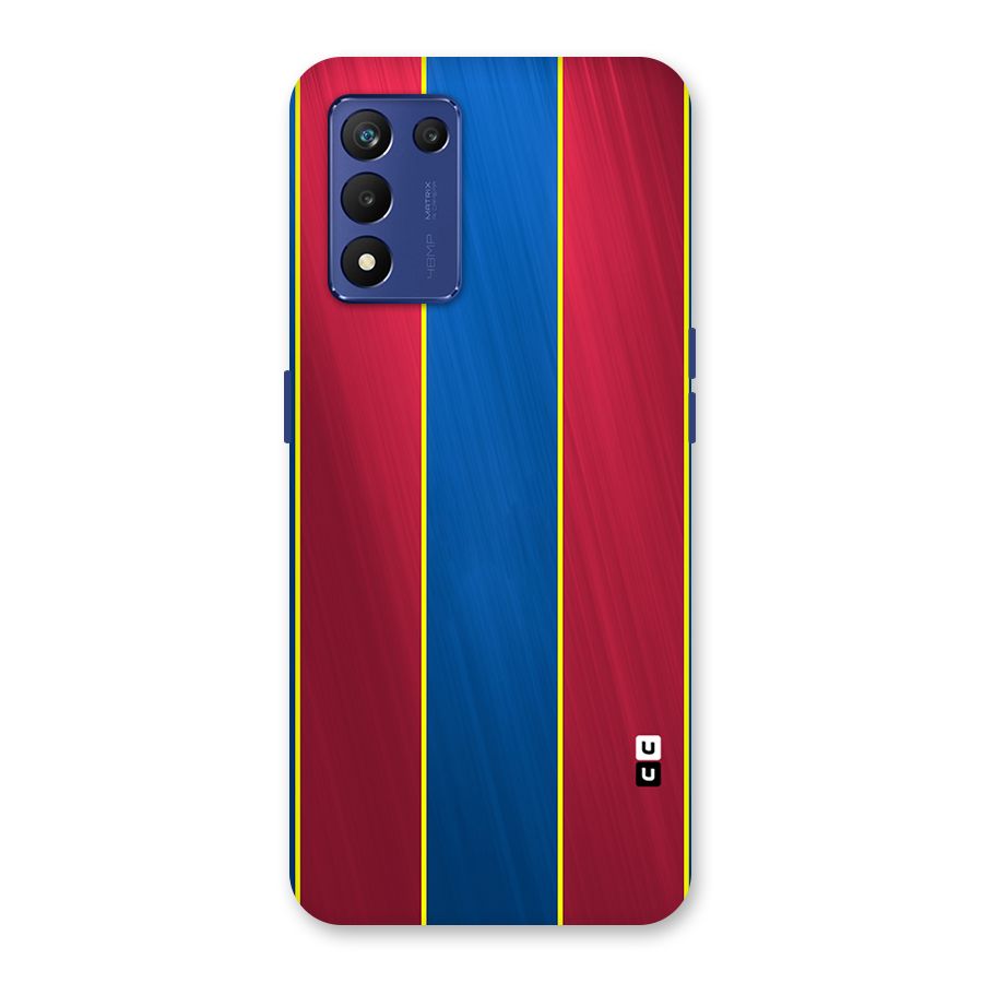 Premium Vertical Stripes Back Case for Realme 9 5G Speed