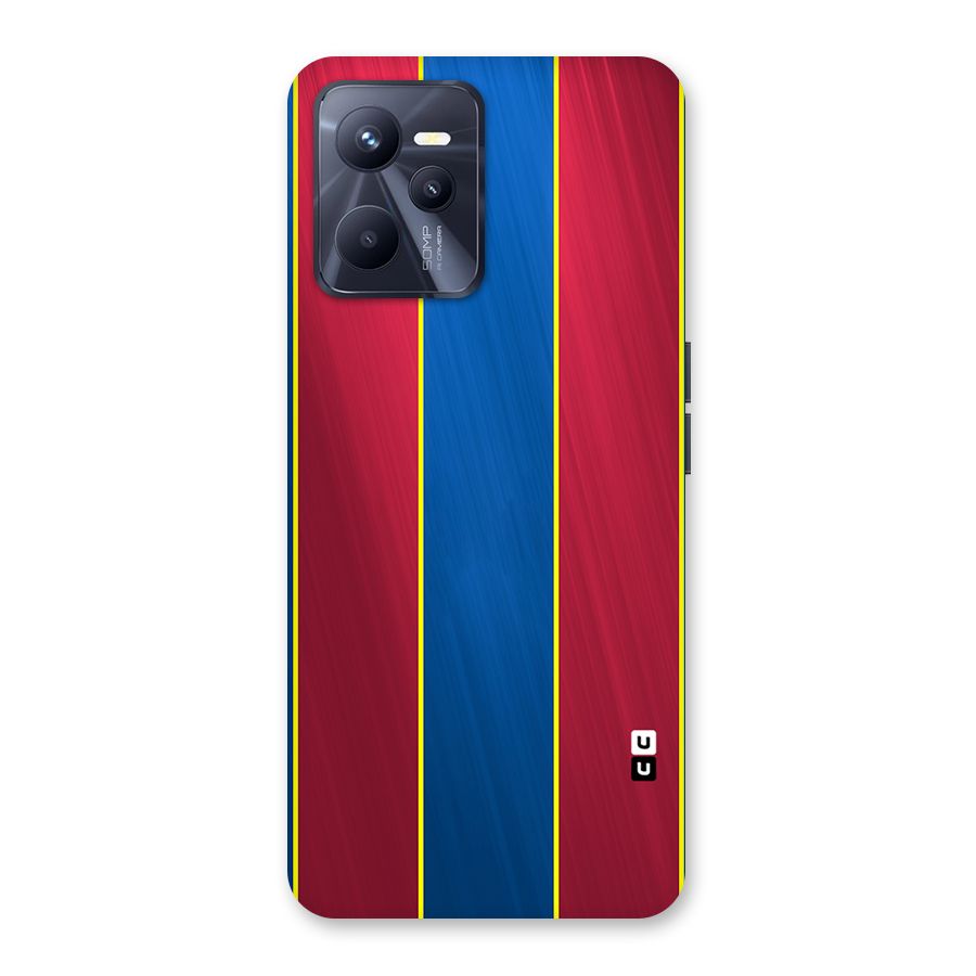 Premium Vertical Stripes Back Case for Realme C35