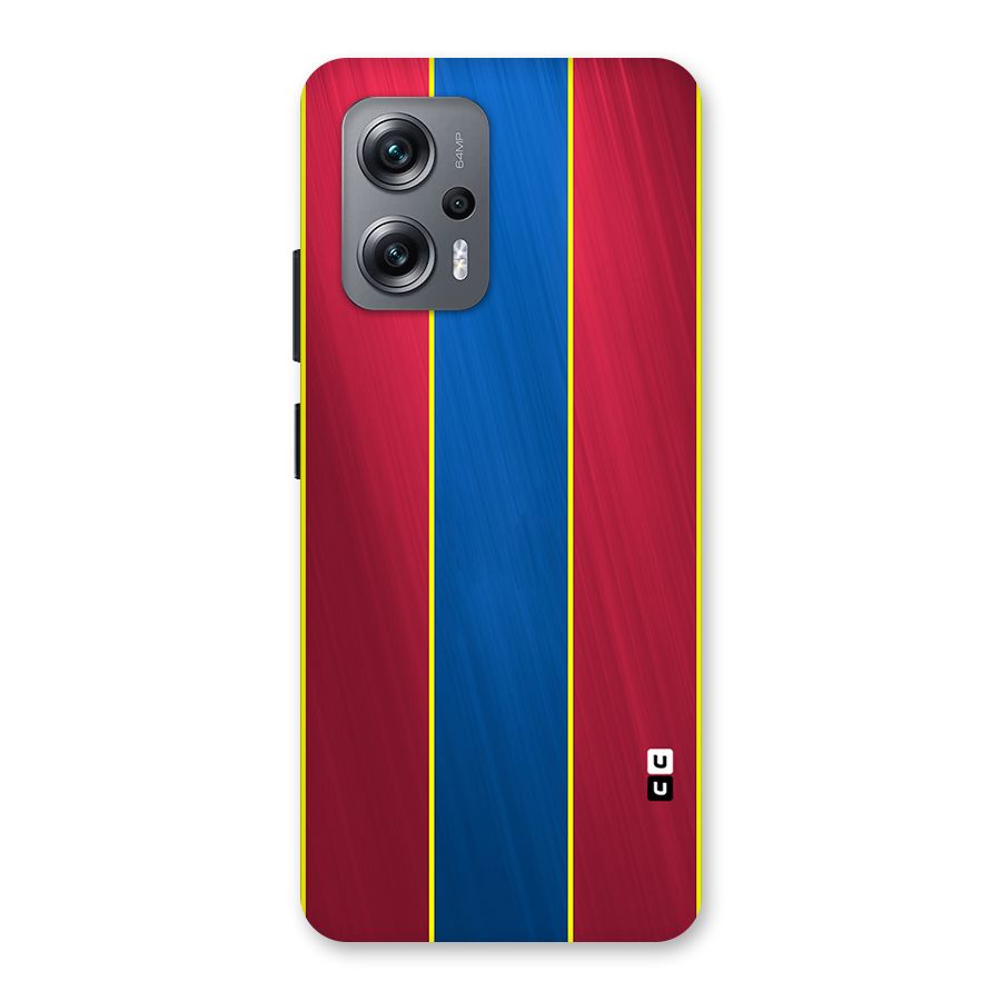 Premium Vertical Stripes Back Case for Redmi K50i