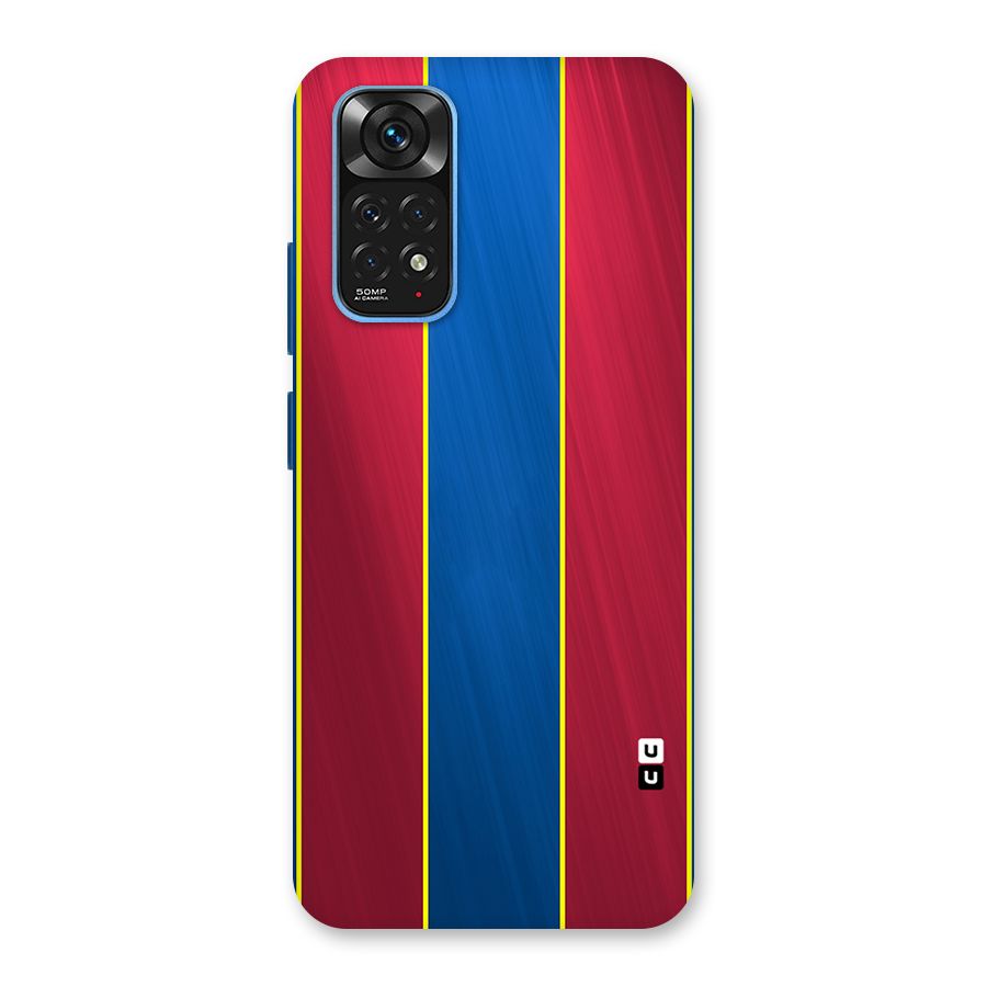 Premium Vertical Stripes Back Case for Redmi Note 11S