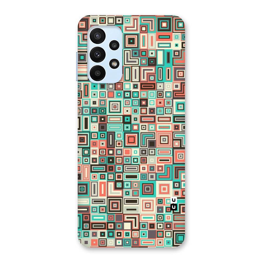 Pretty Boxes Design Back Case for Galaxy A23