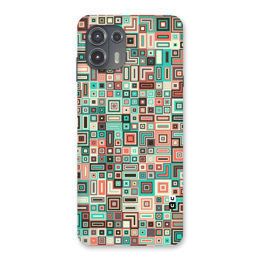 Pretty Boxes Design Back Case for Motorola Edge 20 Fusion