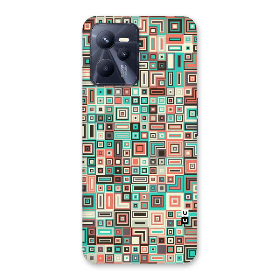 Pretty Boxes Design Back Case for Realme C35