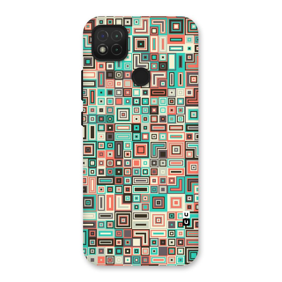 Pretty Boxes Design Back Case for Redmi 9 Activ