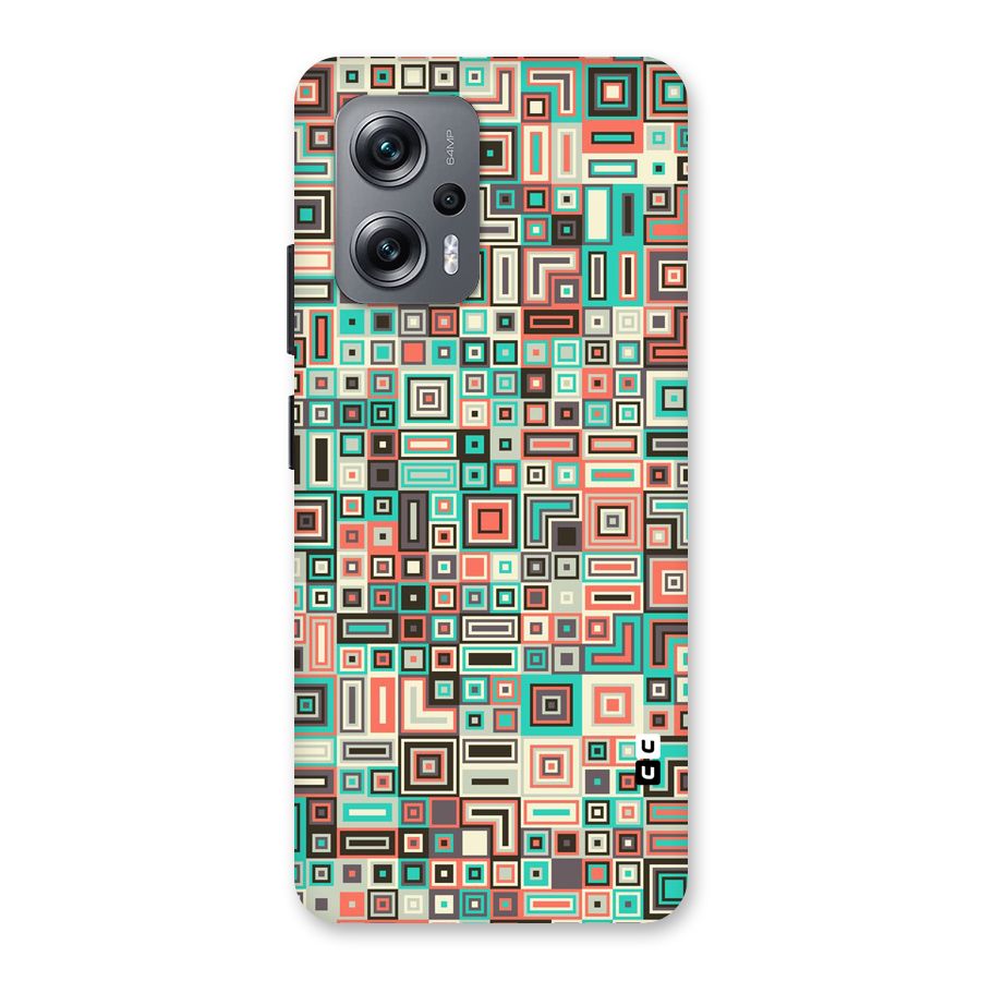 Pretty Boxes Design Back Case for Redmi K50i