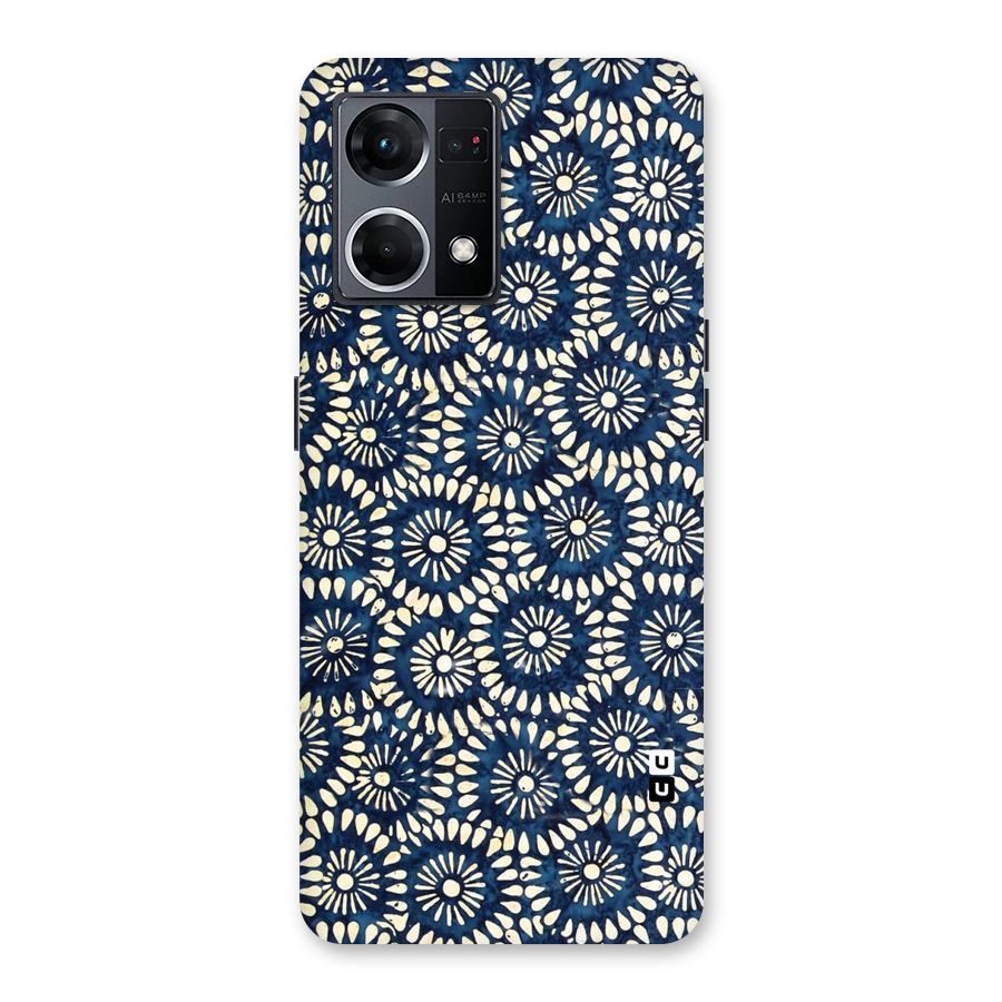 Pretty Circles Glass Back Case for Oppo F21 Pro 5G