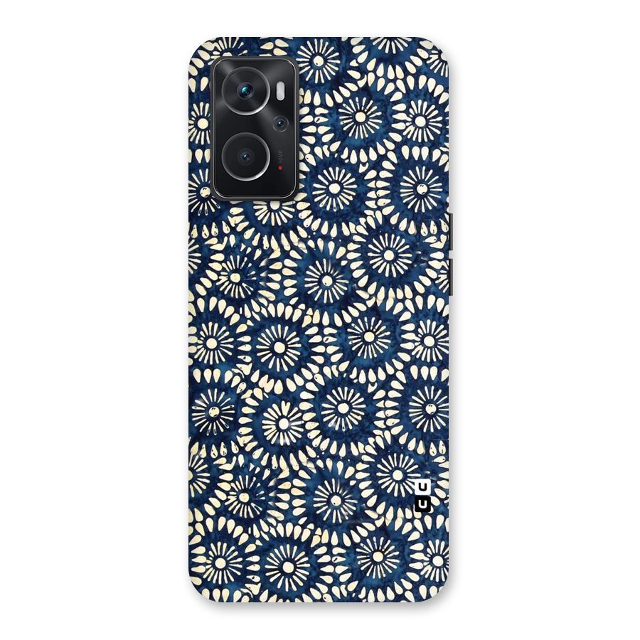 Pretty Circles Back Case for Oppo K10 4G