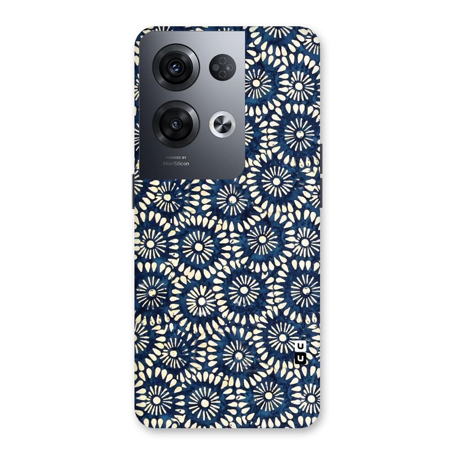 Pretty Circles Back Case for Oppo Reno8 Pro 5G
