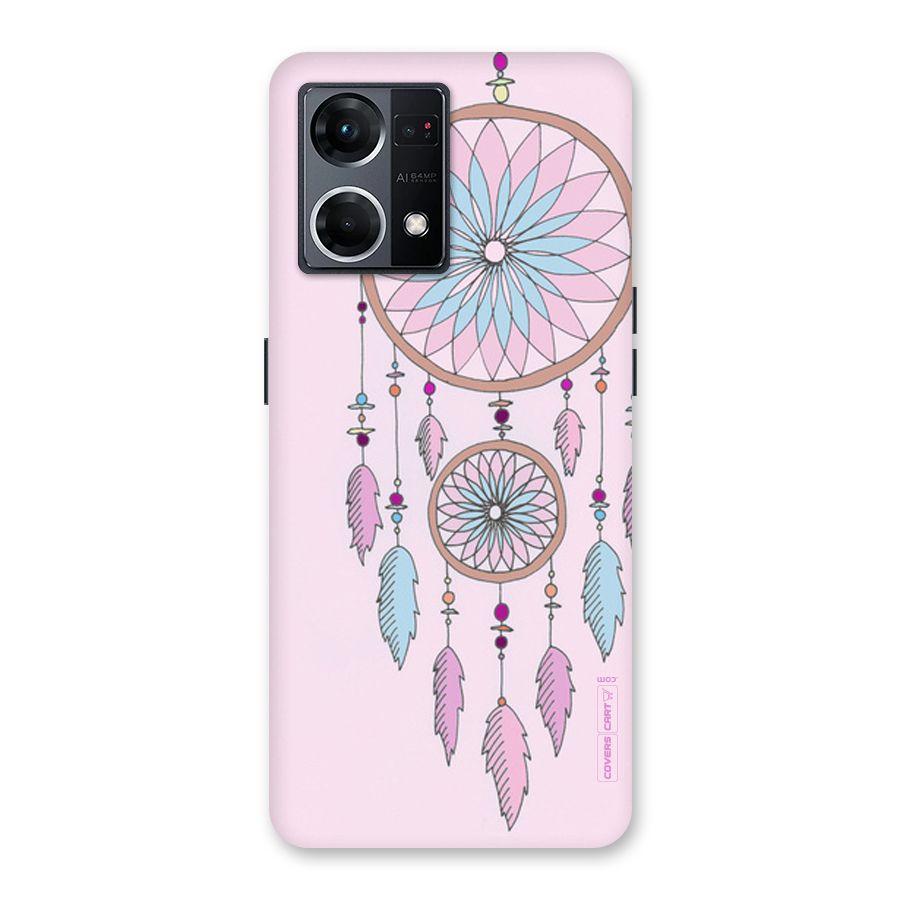 Pretty Dream Catcher Glass Back Case for Oppo F21 Pro 5G