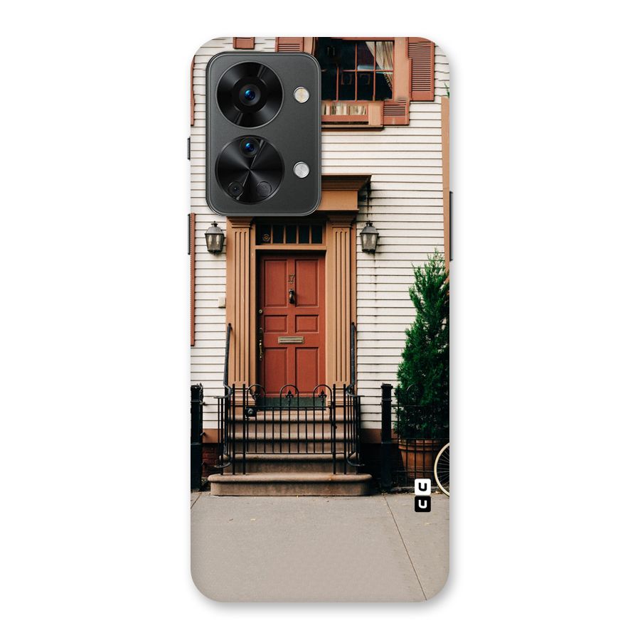 Pretty Orange Door Back Case for OnePlus Nord 2T