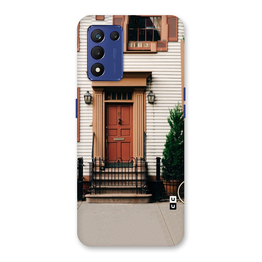 Pretty Orange Door Back Case for Realme 9 5G Speed
