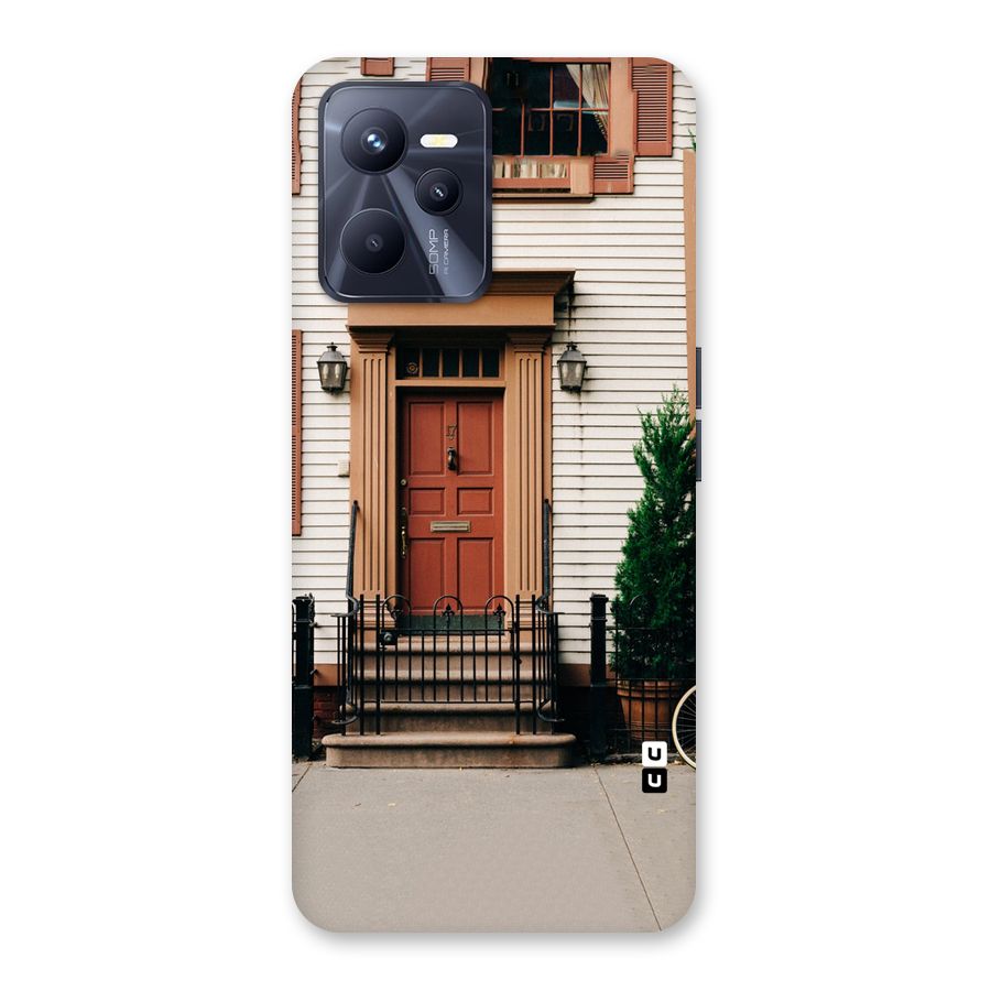 Pretty Orange Door Back Case for Realme C35