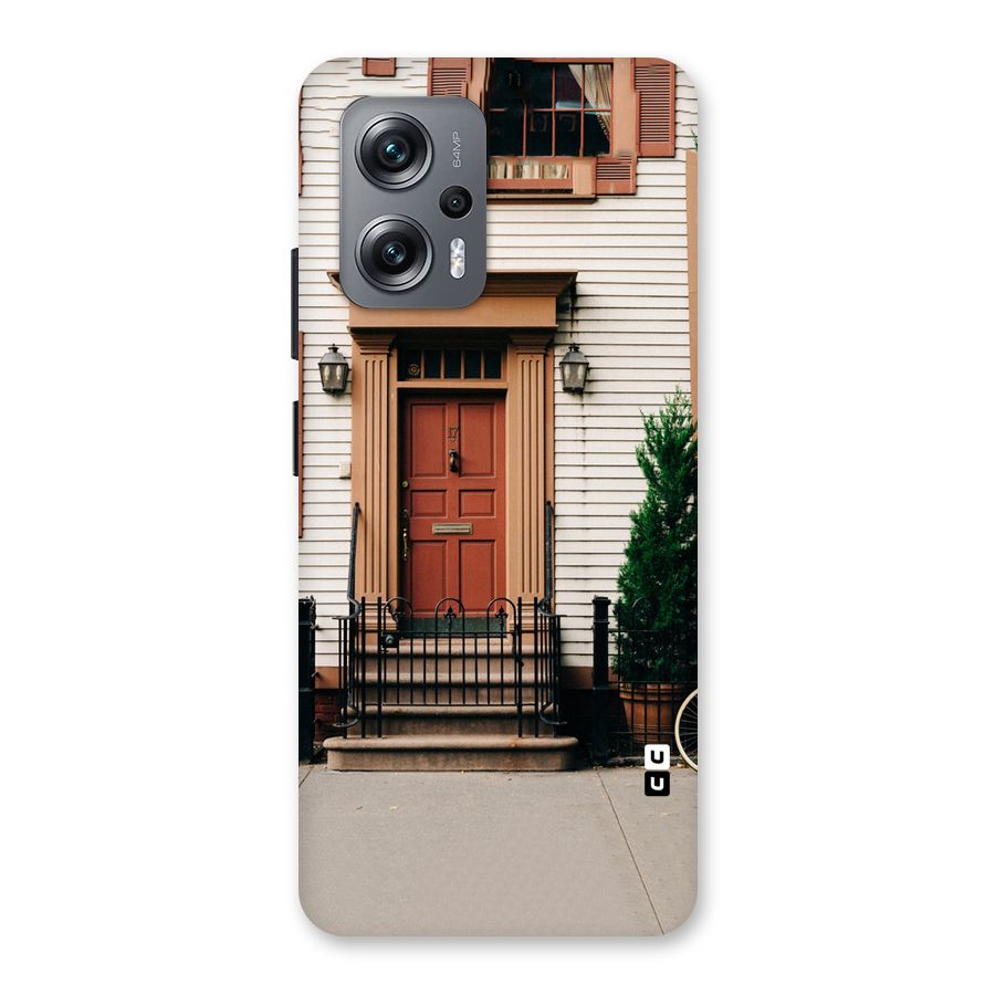 Pretty Orange Door Back Case for Redmi K50i