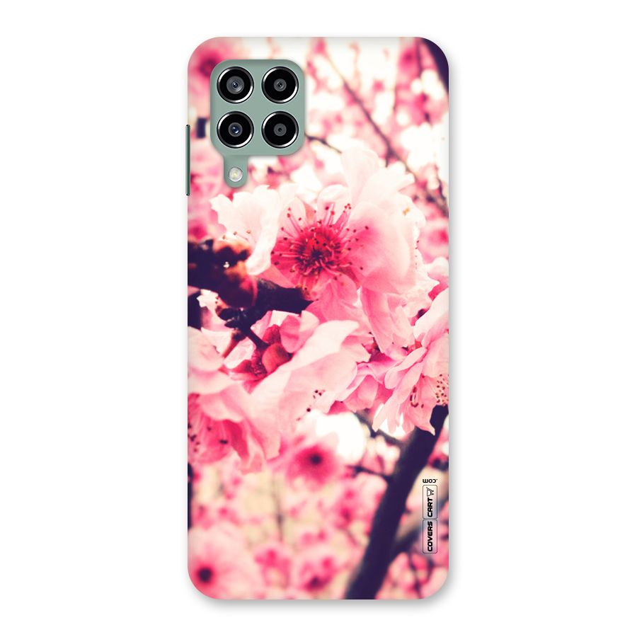 Pretty Pink Flowers Back Case for Galaxy M33