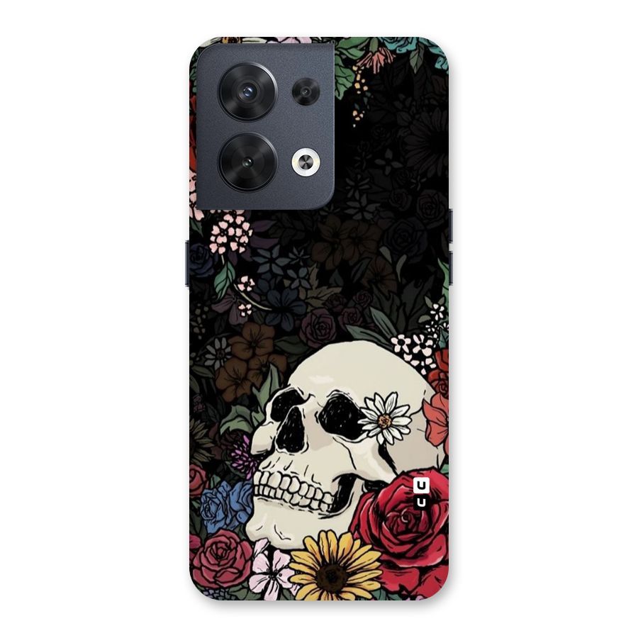 Pretty Skull Back Case for Oppo Reno8 5G