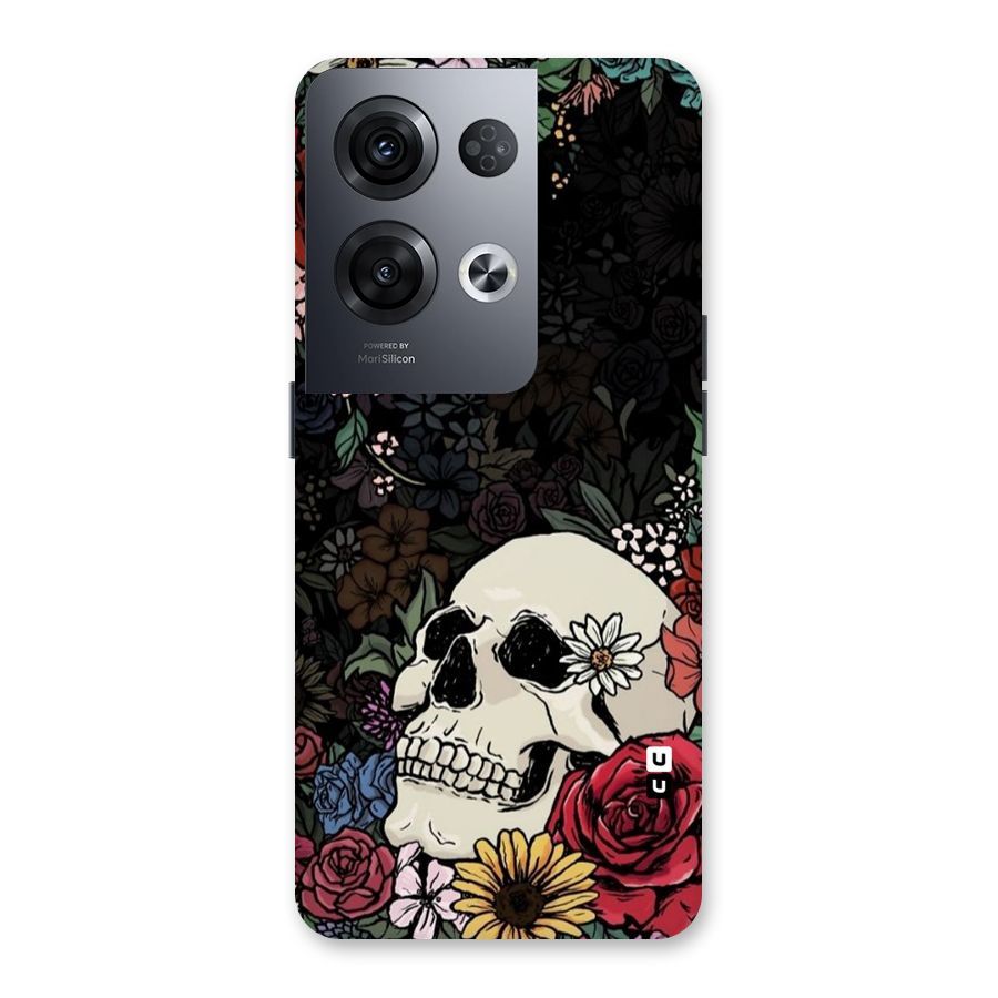 Pretty Skull Back Case for Oppo Reno8 Pro 5G