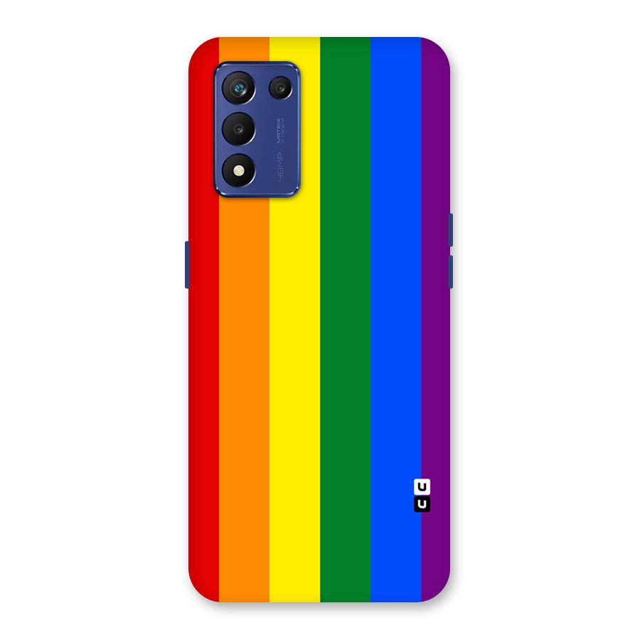 Pride Rainbow Stripes Back Case for Realme 9 5G Speed