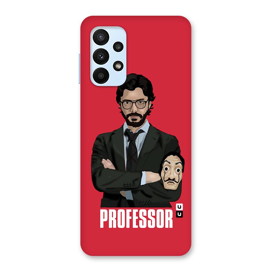 Professor Art Illustration Back Case for Galaxy A23