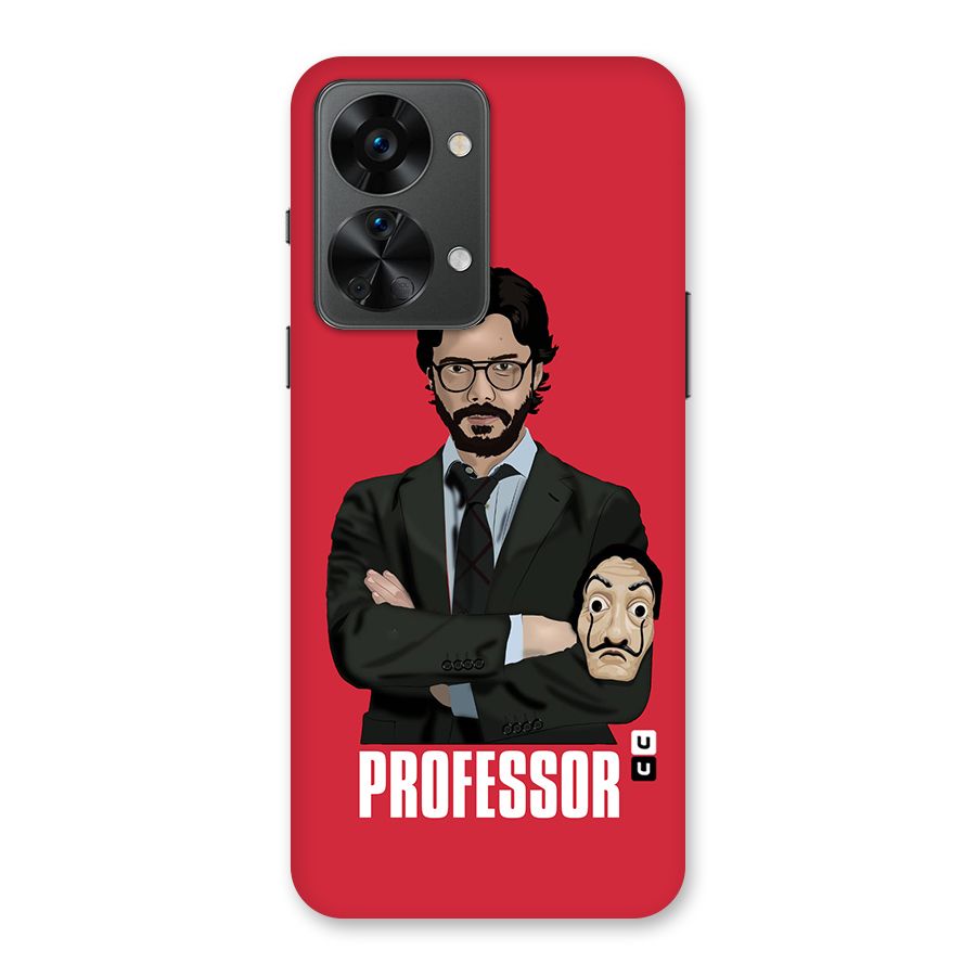 Professor Art Illustration Back Case for OnePlus Nord 2T