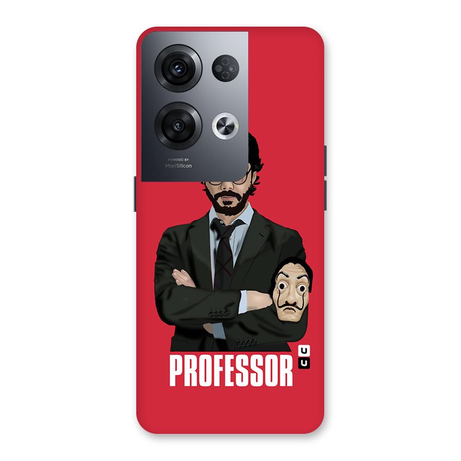 Professor Art Illustration Back Case for Oppo Reno8 Pro 5G