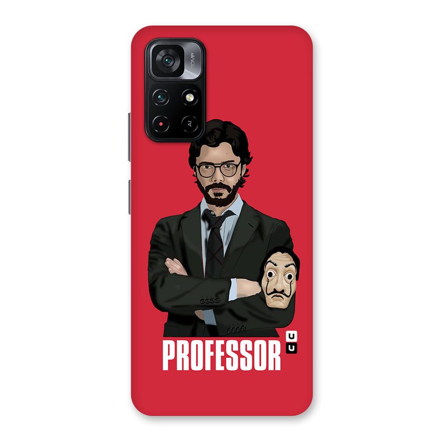 Professor Art Illustration Back Case for Poco M4 Pro 5G