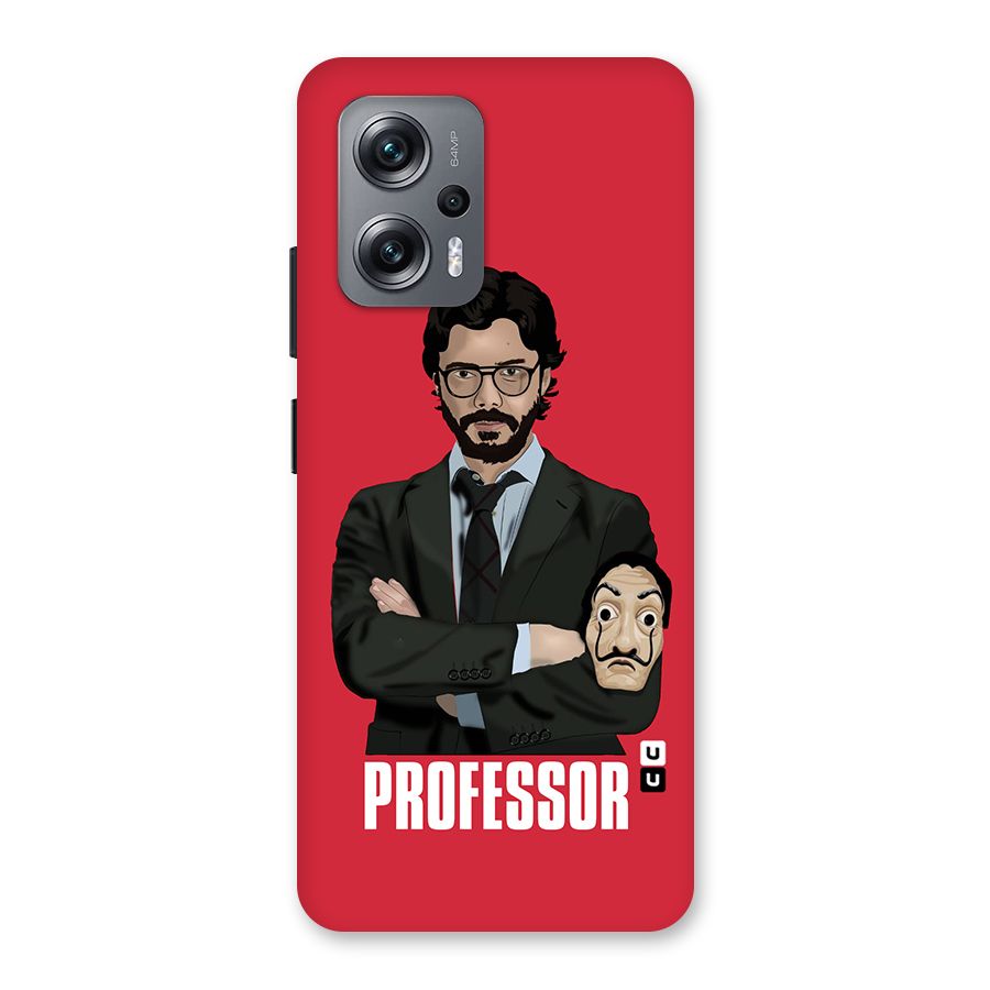 Professor Art Illustration Back Case for Redmi K50i