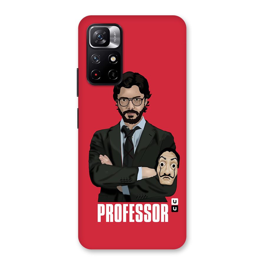 Professor Art Illustration Back Case for Redmi Note 11T 5G