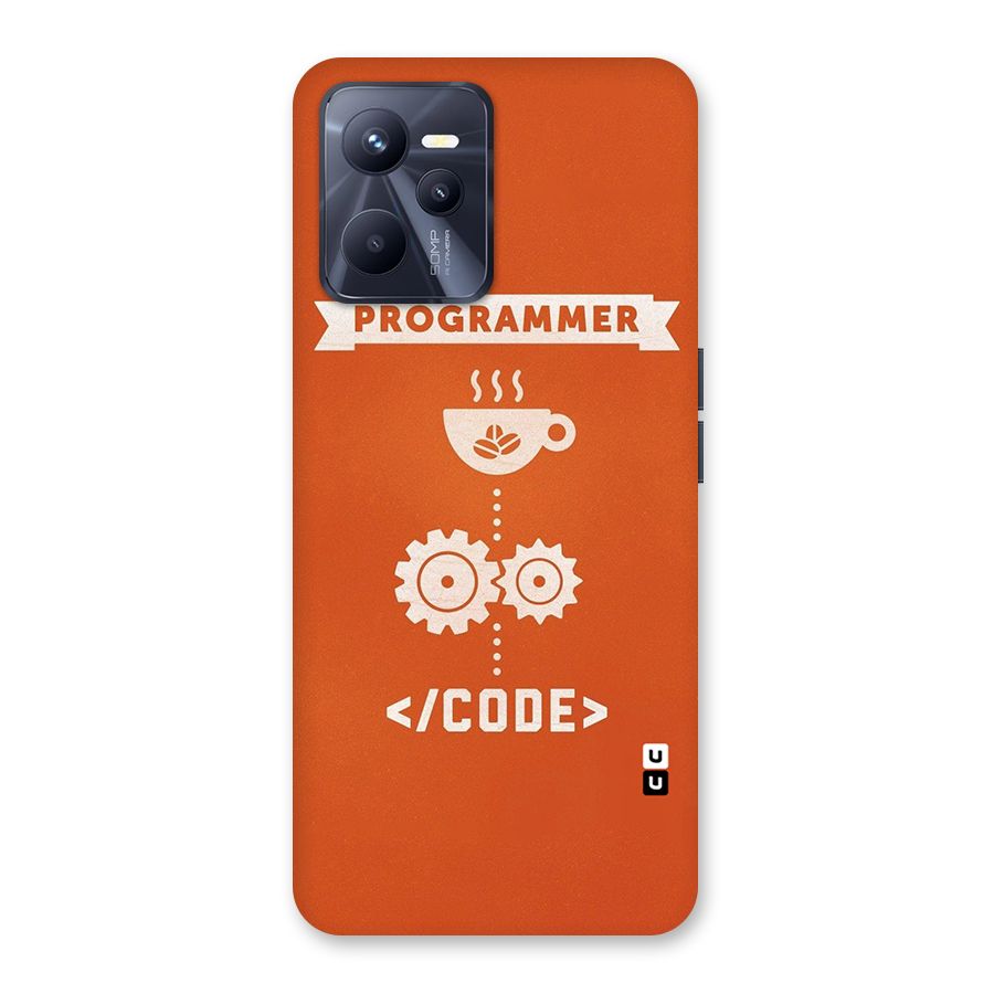 Programmer Coffee Code Back Case for Realme C35