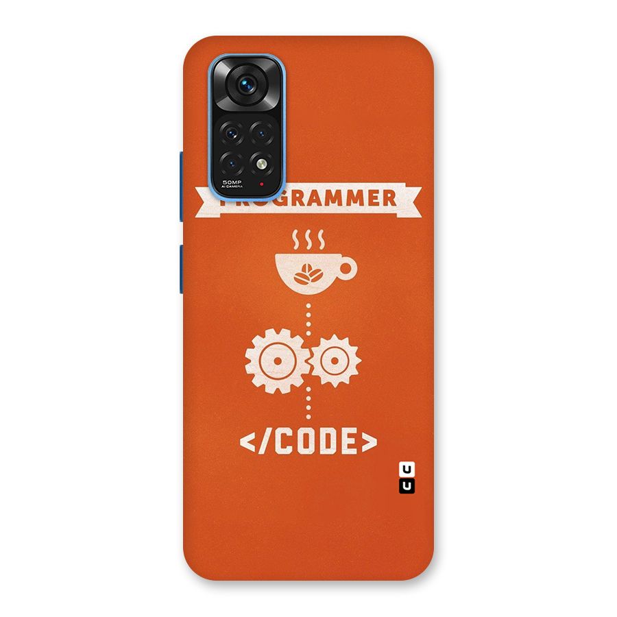 Programmer Coffee Code Back Case for Redmi Note 11S