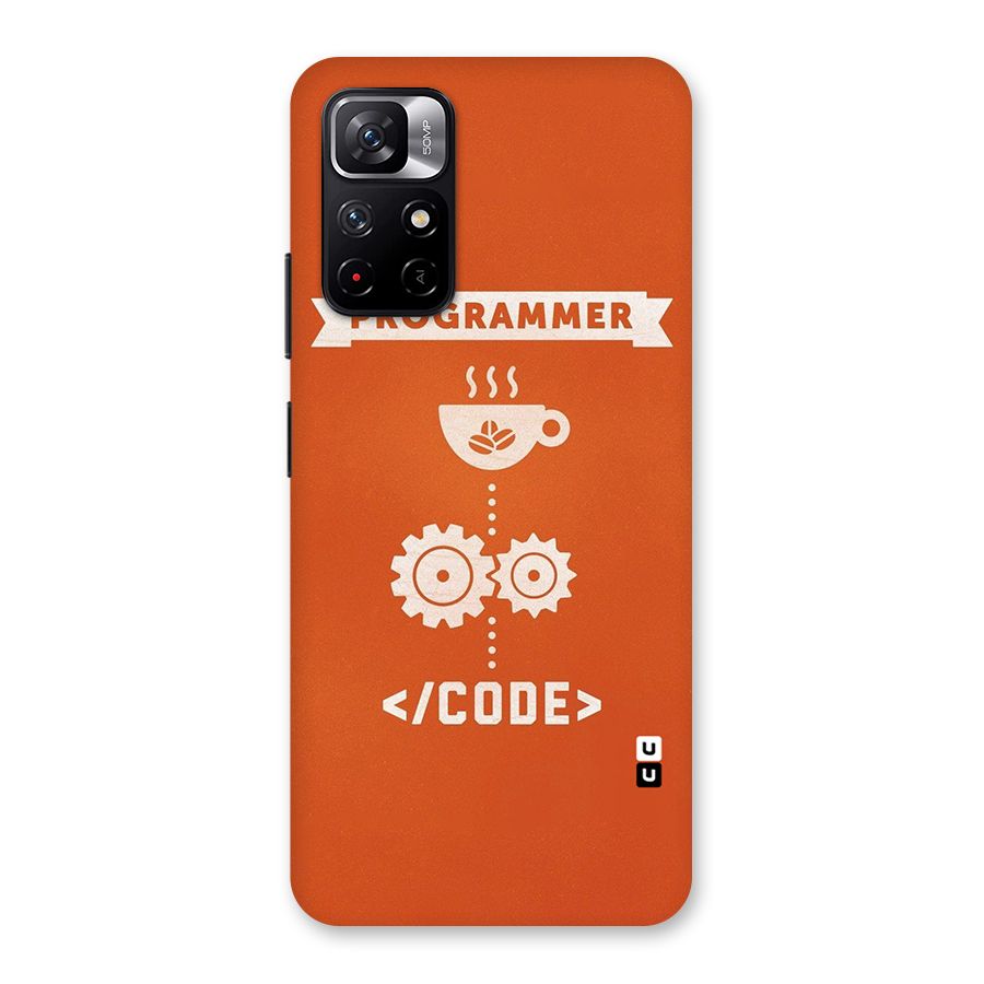 Programmer Coffee Code Back Case for Redmi Note 11T 5G
