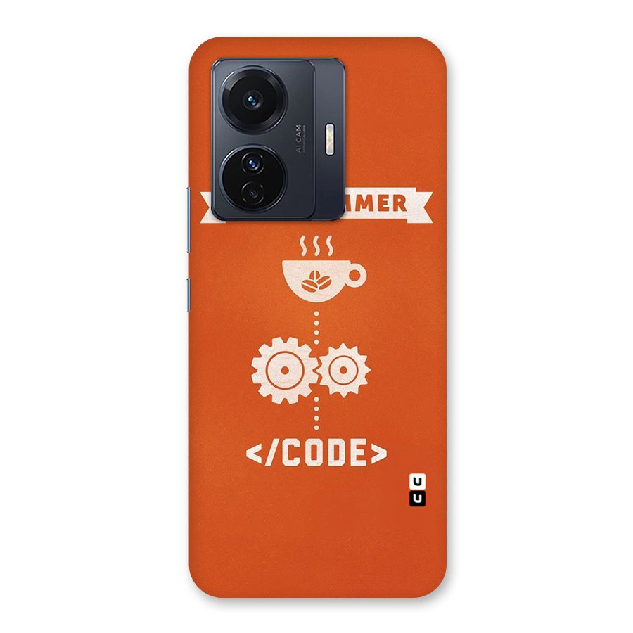 Programmer Coffee Code Back Case for Vivo T1 Pro