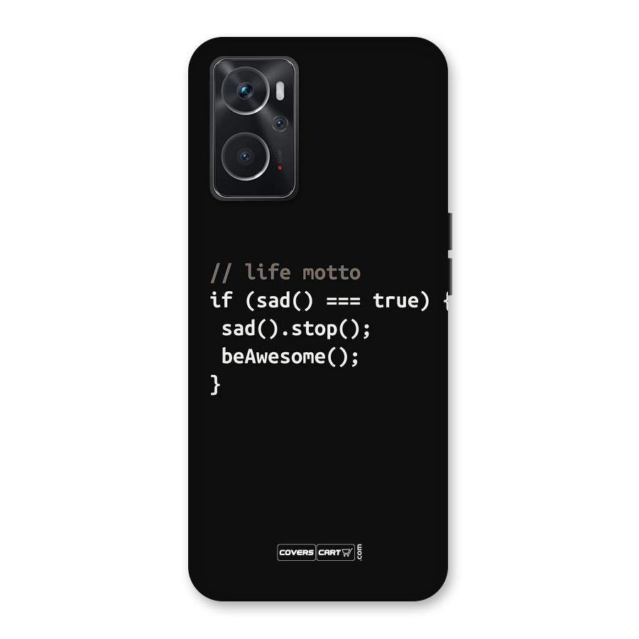 Programmers Life Back Case for Oppo K10 4G