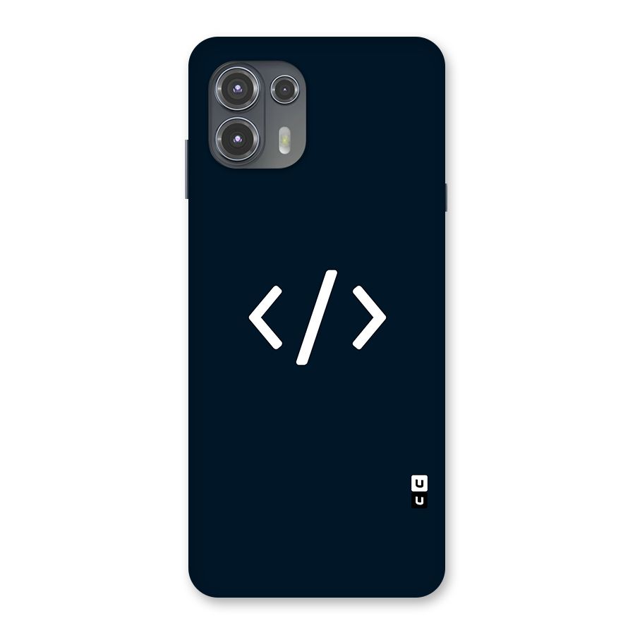 Programmers Style Symbol Back Case for Motorola Edge 20 Fusion