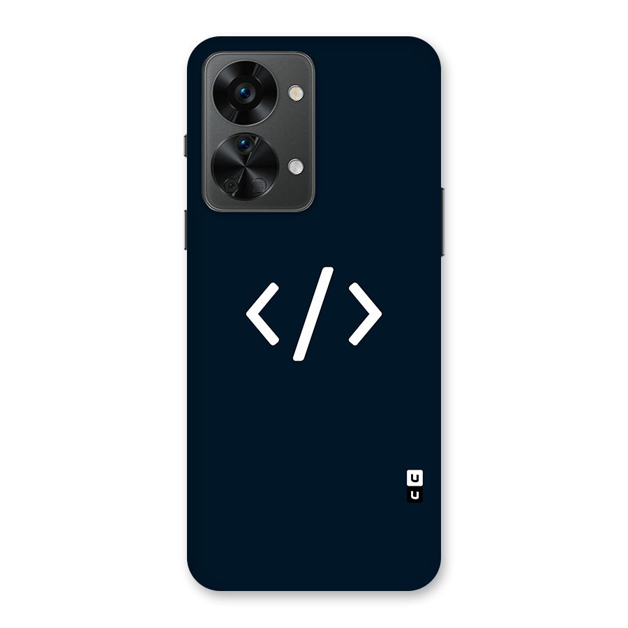 Programmers Style Symbol Back Case for OnePlus Nord 2T