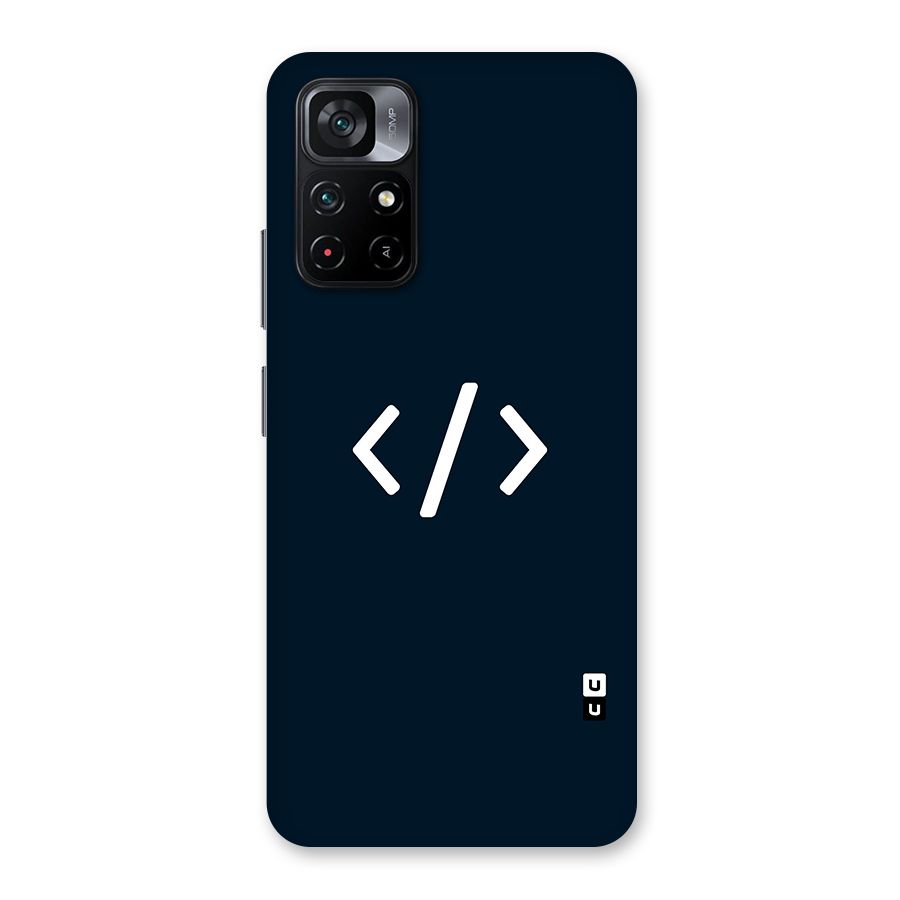 Programmers Style Symbol Back Case for Poco M4 Pro 5G