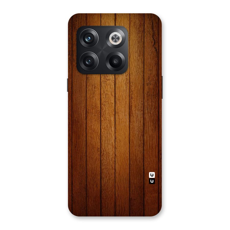 Proper Brown Wood Back Case for OnePlus 10T